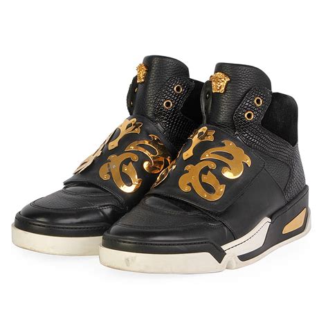 offset versace sneakers high top|farfetch Versace sneakers.